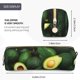 thumbnail image 3 of Balery Fresh Avocados Estuche de Lápices de Cuero Impreso, Estuche para Suministros de Arte, Estuche de Lápices con Cremallera, Estuche de Almacenamiento de Papelería, 3 of 7