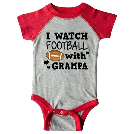 

Inktastic I Watch Football with My Grampa Gift Baby Boy Bodysuit