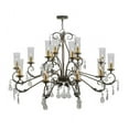 thumbnail image 7 of Meyda Tiffany 124143 Windsor 14 Light 38" Wide Crystal Candle Style Chandelier - Custom, 7 of 7