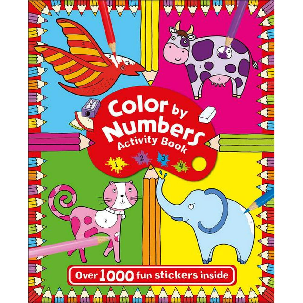 Color by Numbers Activity Book (Paperback)