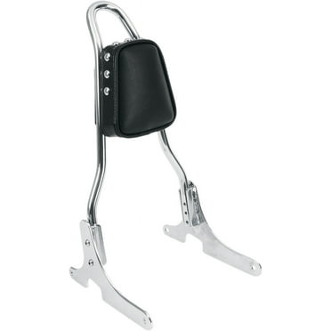 Smooth-Stitch Tapered Backrest Pad for Round Sissy Bar