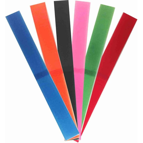 REGRIP 12" Basic Style Reusable Cable Straps - 6 Pack