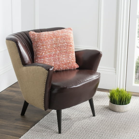 SAFAVIEH Darling Knit Abstract Pillow, 20" x 20", Multi