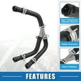 thumbnail image 3 of Conjunto de Manguera de Calefacción del Motor Unique Bargains No.7L1Z18472AA Tubería de Calefacción HVAC para Ford Expedition de Caucho Negro, 3 of 7