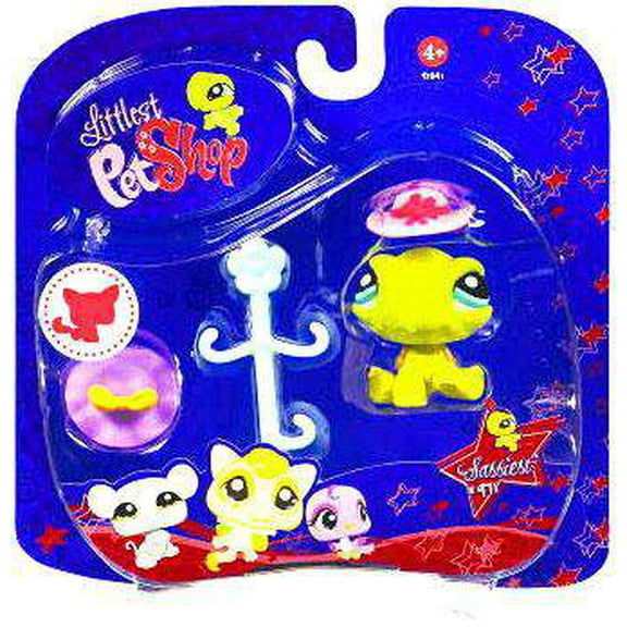 Littlest Pet Shop 2009 Assortment A Series 3 Turtle Figure (Hats)