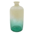 thumbnail image 1 of Sagebrook Home 15940-01 GLASS, 16"H FROSTED VASE, GREEN, 1 of 2