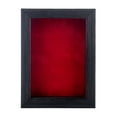 thumbnail image 2 of 24x36 Shadow Box Frame Barnwood Black Wood | With a 1" Usable Display Depth | Includes a Red Real, 2 of 5