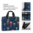 thumbnail image 4 of FORMRS 16" Laptop Sleeve Bag Carrying Case with Handle Travel Shoulder Briefcase, Cartoon Jellyfish Pattern, 4 of 8