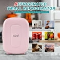 thumbnail image 4 of CAYNEL Mini Fridge Portable Thermoelectric 4L/6 Can AC/DC Cooler and Warmer for Skincare,Food,Beverage,Beauty & Makeup small Feidge for Bedroom,Car and Office (Pink), 4 of 17