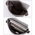 thumbnail image 4 of Bolso bandolera vintage de lona, bolso bandolera de trabajo, bolso informal, multifuncional, ligero, para hombre, 4 of 5