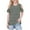 #0246-Green, variant on Favoffer Girls Short Sleeve Cold Shoulder Basic Tee Tops Shirts, Fashionable Cute Round Neck Tops, 3-12Y