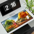 thumbnail image 3 of Goodbye Summer Abyssinian Hello Fall Time for School Desk Mat Full Keyboard Mouse Pad Cat Lover Kitten Owner Gifts Large Mousepad - 02014, 3 of 5