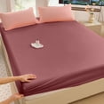 thumbnail image 5 of AuroraX King Size Bed Sheets Cotton Double Bed Sheet Sold-Separately,Cooling 400 Thread Count Deep Fitted Sheets for Summer Residential Bedroom, 5 of 6