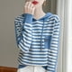 thumbnail image 1 of American Hooded Sweatshirt Women's Loose Base 2024 Spring And Autumn New Item Hooded Sweater Casual Jacket Knitted Sweater Top, 1 of 5