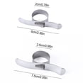 thumbnail image 4 of Becaristey 2piece Wide Application Fruit Peelers Durable Stainless Steel Kitchen Cutter Gadget Easy To, 4 of 6