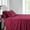 Burgundy, variant on Luxury 100% Cotton 600 Thread Count Sheets Damask Striped Bed Sheets Set - Split King - Black