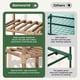 thumbnail image 4 of Mini invernadero Bamworld 58x43x137 cm de madera de eucalipto, 4 of 6