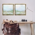 thumbnail image 3 of Stupell Industries Pastel Abstract Spring Field Landscape & Nature Painting Gold Floater Framed Canvas Art Print Wall Art, 25 x 25, Set of 2, 3 of 10