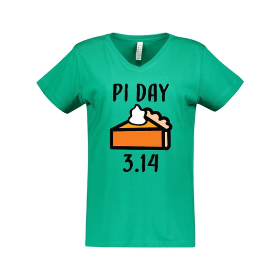 Inktastic Pi Day 3.14 Women's V-Neck T-Shirt