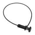 thumbnail image 3 of Riding 53g Weight Bike Cable Lock Helmet Locks Head Aluminum Alloy Easy To Use Quick Stainless Steel Lightweight, 3 of 11
