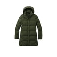 thumbnail image 3 of MERCER+METTLE Women's Puffy Parka | Long Winter Puffer Coat with Hood, High Loft Insulation, Water Repellent, Two Way Zipper - Townsend Green L, 3 of 7