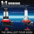 thumbnail image 4 of 2X H11 H8 LED Fog Driving Light Lamp Bulbs 8000K Blue Plug&Play 100W H9 LED Fog Bulbs, 4 of 7