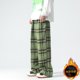 thumbnail image 4 of Puntoco Pantalones de polar de lana con bolsillos y cordón ajustable para hombre, 4 of 9