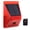 1pack, variant on Solar Alarm Light,Waterproof 8LED Solar Motion Sensor 129db Sound Security Siren Lamp,Solar Strobe Warning Light with Remote for Fence Farm Home Garden Yard