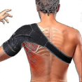 thumbnail image 1 of Magnetic Shoulder Brace, Compression Support Wrap Belt, Adjustable Stabilizer,arm Injury Prevention For Dislocated Ac Joint, Labrum Tear, Pain, Arthri, 1 of 5