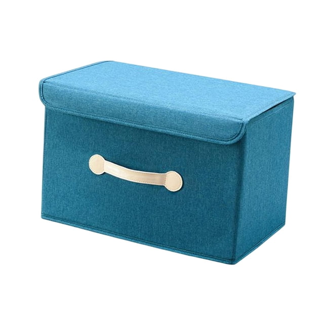 Bolsa de almacenamiento de ropa Contenedores de almacenamiento de gran capacidad con tapa Contenedores de almacenamiento para Verde 38cm