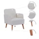 thumbnail image 5 of Sillón Terni L133 Mundo In MUEBLES blanco elegante con Asiento y Respaldo Acolchados, 5 of 7