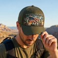 thumbnail image 2 of 911 Memorial Unisex Baseball Cap, Honoring The Heroes 3D Printed Patriotic Hat, We Will Never Forget Adjustable Casual Hat for Men and Women, 2 of 5
