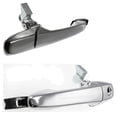 thumbnail image 2 of Front Left and Right Exterior Door Handle Compatible with 2005-2014 Ford Mustang Chrome Without Key Hole AR3Z6322405AAPTM-PFM AR3Z6322404AAPTM-PFM Shelby GT500KR Base Boss 302, 2 of 6