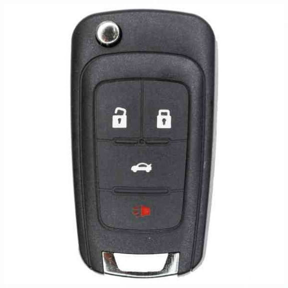 KEYS4LESS Replacement Flip Key Fob for 2014 Chevrolet Sonic FCC OHT01060512 Part Number 13504204 13500226