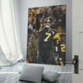 thumbnail image 3 of Ben Roethlisberger Canvas Poster Wall Art Poster Scroll Canvas Painting Picture Living Room Decor Home 12x18inch(30x45cm), 3 of 6
