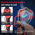 thumbnail image 4 of Electric Pruning Shears for De-walt 20V Max Cordless 2.0 Inches  Cutter Battery Pruning Shears with LCD Display Power Scissors for Gardening Tree Trimming, Bare Tool Only (NO Battery), 4 of 6