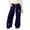 Dark Blue, variant on Loose Straight Leg Athletic Pants Girls Lightweight Baggy Sweatpants for Girls with Pockets Soft Everyday Comfort Versatile Wear for School and Outdoors Straight Leg Bottoms for 4-16 Years