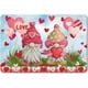 thumbnail image 1 of Letreros de metal retro para San Valentín, corazón rosa, parejas, gnomos, placa de metal, regalo de gnomo, 8 x 12, 1 of 3