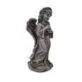 thumbnail image 4 of Hi-Line Angel Child Standing and Holding Bird Statue, 4 of 9