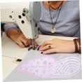 thumbnail image 4 of BEADCEST 9pcs French Curve Ruler for Pattern Making Plastic Pink for DIY Crafts, 4 of 6