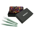 thumbnail image 2 of 3Pcs Kit of Eyelash Extension Tweezers In Multi Color Magnetic Kit - Made In Surgical Stainless Steel, 2 of 6