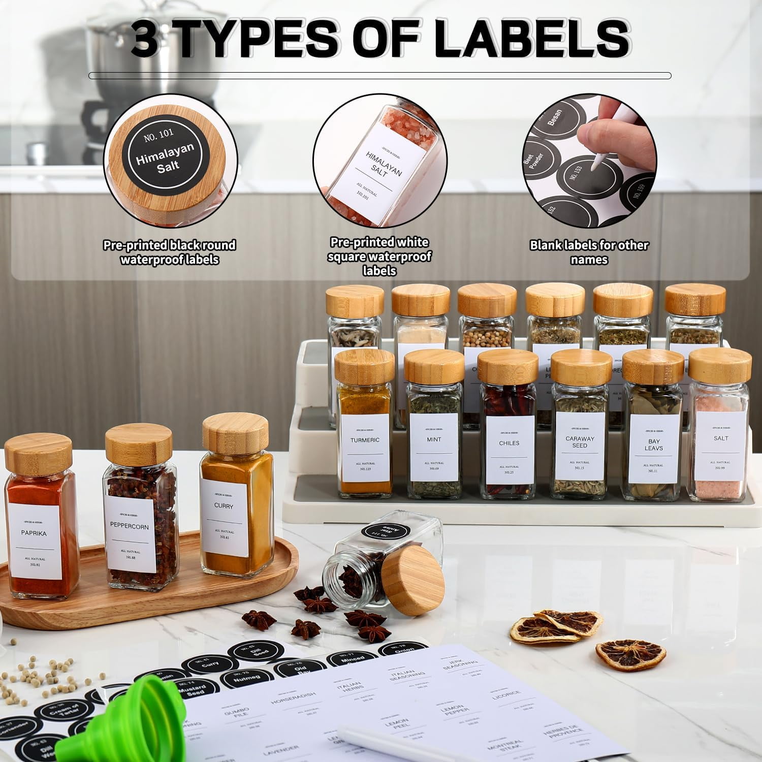 NoBrand Spice Jars - Thumbnail 3