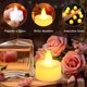 thumbnail image 3 of 24 PCS Velas LED sin Llama 100% Seguras, Velas Decorativas, Velas Electricas Impermeables Hasta 200 Horas Continuas, para Mesa, Boda, Halloween, Decoraciones Navideñas, Ecológicas (Amarillo), 3 of 4