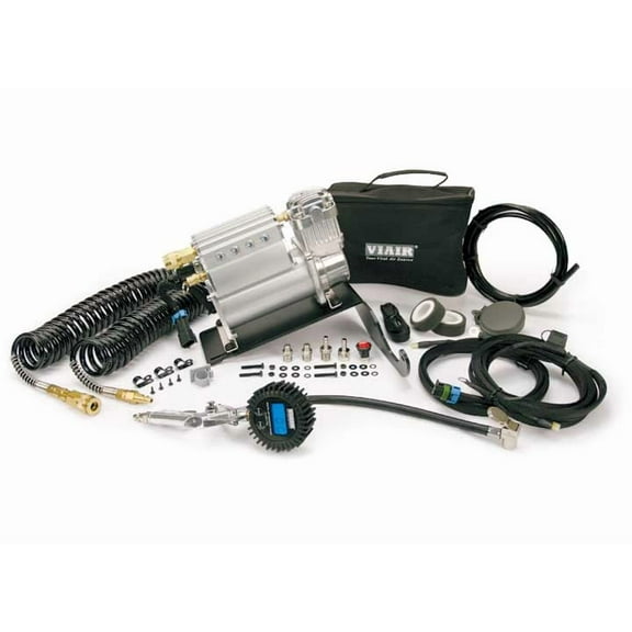 Viair 40044 Heavy Duty ADA System, with Brk Booster Mounting Bracket, with Inflation Kit, JK - 2012 -, CE
