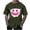 Army Green, variant on T-shirts for Men Printed Short Sleeve Casual Round Neck T-shirt Top Army Green L Mens Tops