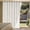 Ivory, variant on Heathered Linen Curtains 52"W x 96"L (Pack of 2) Blackout Window Panels