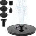 thumbnail image 3 of Solar Fountain with 5 Nozzles Portable Solar Power Water Pump Panel Kit Multipurpose Solar Pond Pump Outdoor Solar Water Fountain Pump for Garden Small Pond Pool Fish Tank Bird Bath, 3 of 10