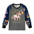 thumbnail image 4 of eczipvz Boys Pajamas Set Kids Long Sleeve Pjs Cotton Pajamas Size,3-4 Years, 4 of 4