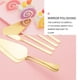 thumbnail image 4 of Juego De 10 Uds. De Cuchillos Para Queso, Espátula De Acero Inoxidable Suficiente Para Pastel, Cuchillo De Mantequilla Eficiente, Cortador De Queso Exquisito Para Cocina De Interior Y Hogar Yuarrent HA019221-00, 4 of 7