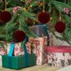 thumbnail image 5 of Adornos navideños, adornos navideños, regalos navideños 6 cm flocado terciopelo oscuro Navidad árbol de Navidad decoración 12 piezas Un chopper, 5 of 7